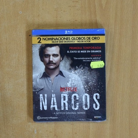 NARCOS - PRIMERA TEMPORADA - BLURAY