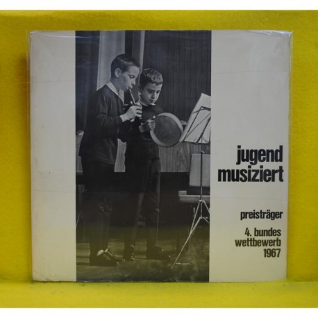 [120695] VARIOS - JUGEND MUSIZIERT PREISTRAGER 4 BUNDES WETTBEWERB 1967 - LP