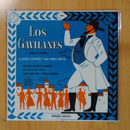 [129385] DANIEL MONTORIO / ENRIQUE NAVARRO - LOS GAVILANES - LP
