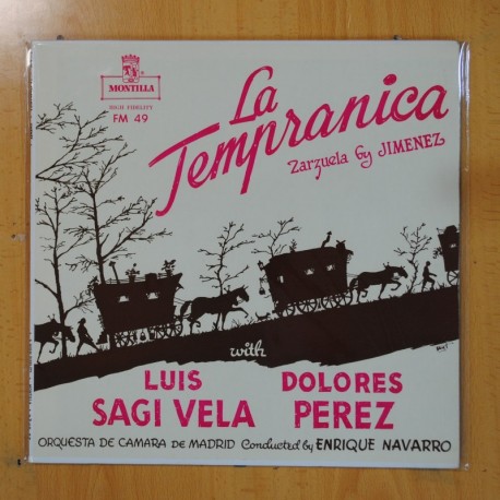 [129392] LUIS SAGI VELA - LA TEMPRANICA - LP