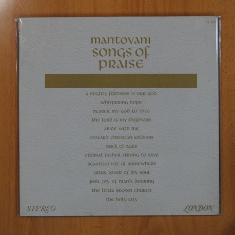 [141029] MANTOVANI - SONGS OF PRAISE - LP