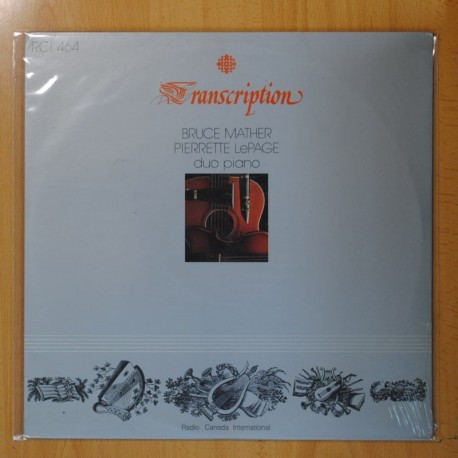 [196641] BRUCE MATHER / PIERRETTE LEPAGE - DUO PIANO - LP