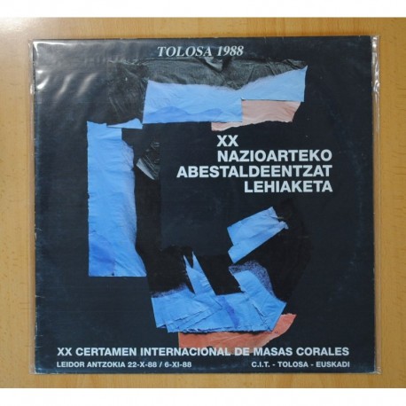 VARIOS - XX CERTAMEN INTERNACIONAL DE MASAS CORALES - LP