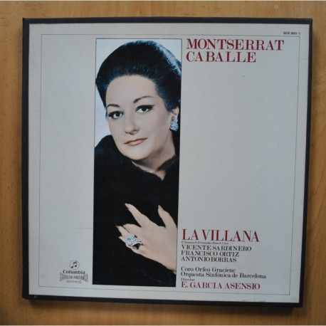 [322584] MONTSERRAT CABALLE - LA VILLANA - BOX 2 LP + LIBRETO