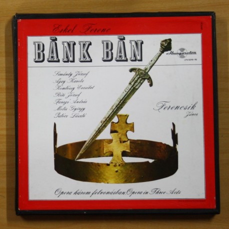 [1007989] ERKEL FEREME - BANK BAN - CONTIENE LIBRETO - BOX 3 LP