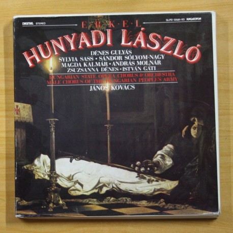 [1007997] ERKEL / JANOS KOVACS - HUNYADI LASZLO - CONTIENE LIBRETO - BOX 3 LP