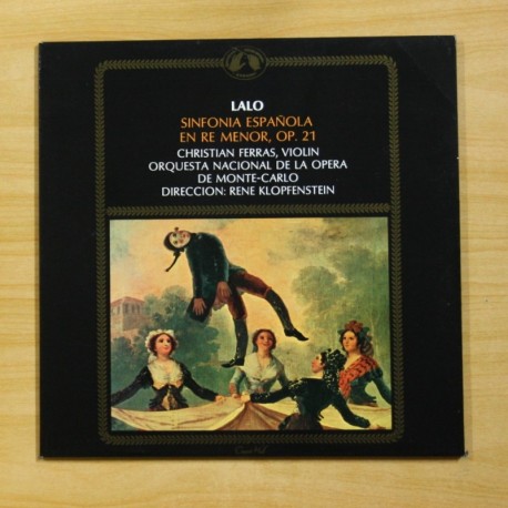 [1009499] LALO - SINFONIA ESPAÑOLA EN RE MENOR OP 21 - GATEFOLD - LP