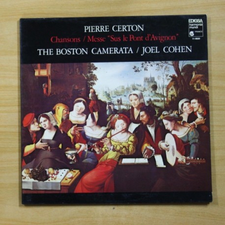 [1015226] PIERRE CERTON - CHANSONS / MESSE SUS LE PONT D´AVIGNON - GATEFOLD - LP