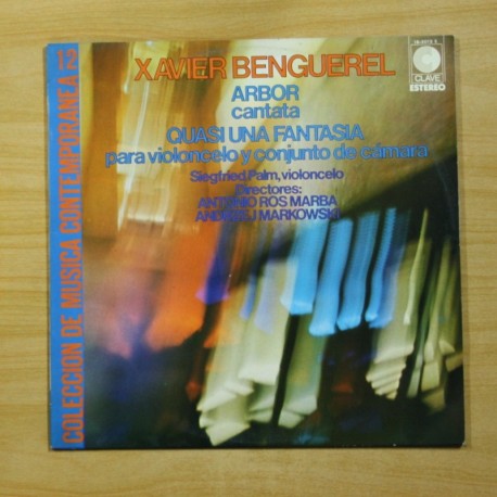 [1016033] XAVIER BENGUEREL - ARBOR / QUASI UNA FANTASIA - LP