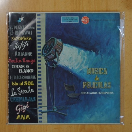 [136107] VARIOS - MUSICA DE PELICULAS DESTACADOS INTERPRETES - LP
