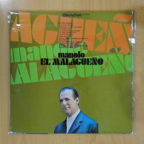 [130856] MANOLO EL MALAGUEÑO - MANOLO EL MALAGUEÑO - LP