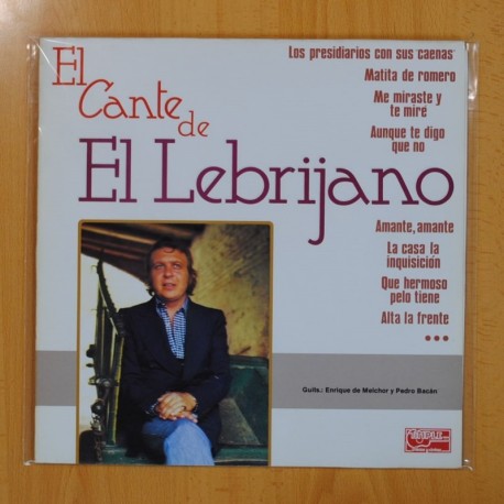 [134906] EL LEBRIJANO - EL CANTE DEL LEBRIJANO - LP