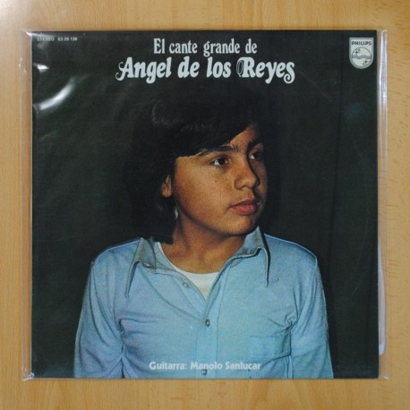 [135437] ANGEL DE LOS REYES / MANOLO SANLUCAR - EL CANTE GRANDE DE ANGEL DE LOS REYES - LP