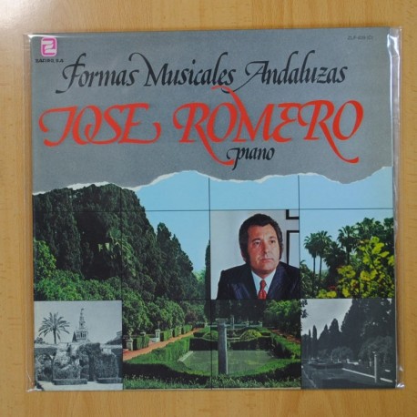 [138803] JOSE ROMERO - FORMAS MUSICALES ANDALUZAS - LP