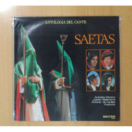 [207377] ANTOÑITA MORENO / JUANITO VALDERRAMA / ANTONIO CANILLAS / FOSFORITO - SAETAS - LP