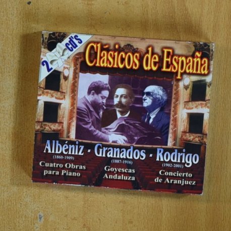 [405329] ALBENIZ / GRANADOS / RODRIGO - CLASICOS DE ESPAÑA - CD