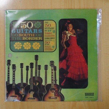 [134487] THE 50 GUITARS OF TOMMY GARRETT - 50 GUITARS GO SOUTH OF THE BORDER - LP