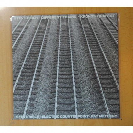 [251857] STEVE REICH / PAT METHENY / KRONOS QUARTET - DIFFERENT TRAINS / ELECTRIC COUNTERPOINT - LP