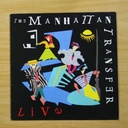 THE MANHATTAN TRANSFER - LIVE - LP