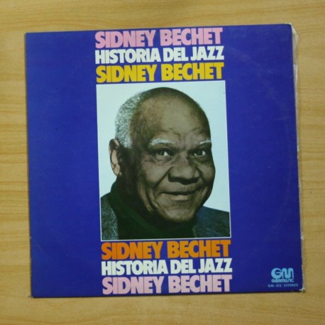 [1010500] SIDNEY BECHET - HISTORIA DEL JAZZ - LP