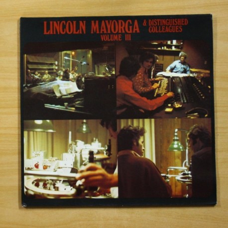 [1011839] LINCOLN MAYORGA & DISTINGUISHED COLLEAGUES - VOLUME III - GATEFOLD - LP