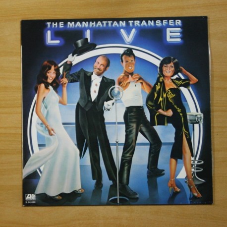 THE MANHATTAN TRANSFER - LIVE - LP