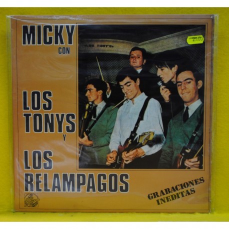 [126015] MICKY / LOS TONYS / LOS RELAMPAGOS - MICKY CON LOS TONY Y LOS RELAMPAGOS - LP