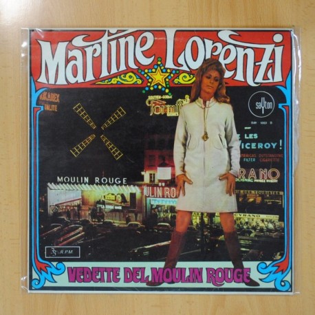 [130168] MARTINE LORENZI - VEDETTE DEL MOULIN ROUGE - LP