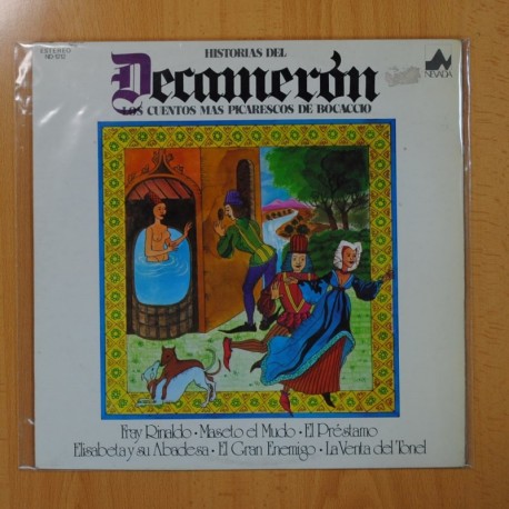 [135345] VARIOS - HISTORIAS DEL DECAMERON - LP