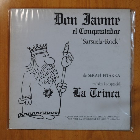 [136488] SERAFI PITARRA - DON JAUME EL CONQUISTADOR - GATEFOLD - LP