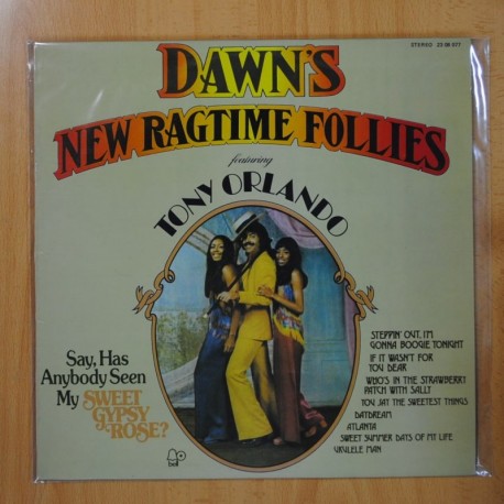 TONY ORLANDO - DAWN'S NEW RAGTIME FOLLIES - LP