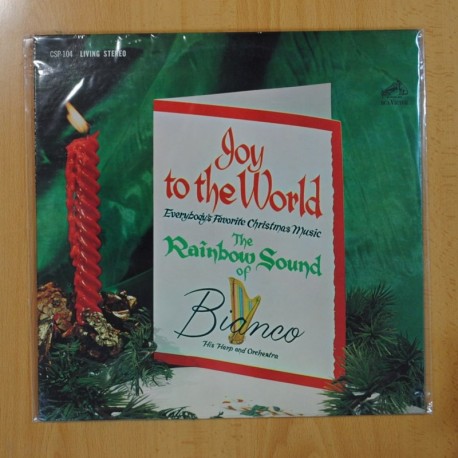 [141901] THE RAINBOW SOUND OF BIANCO - JOY TO THE WORLD EVERYBODYS FAVORITE CHRISTMAS MUSIC - LP
