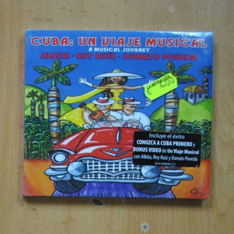 [326057] ALBITA / REY RUIZ / DONATO POVEDA - CUBA UN VIAJE MUSICAL - CD
