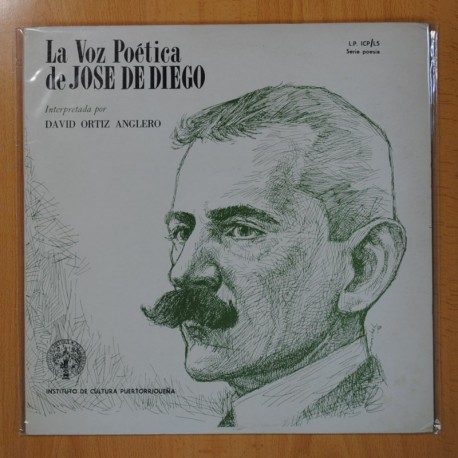 [199376] DAVID ORTIZ ANGLERO - LA VOZ POETICA DE JOSE DE DIEGO - LP