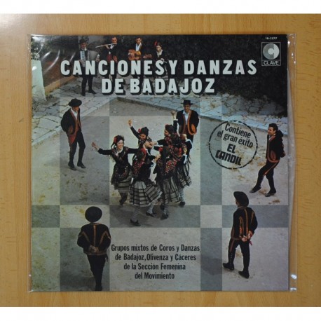 [202448] VARIOS - CANCIONES Y DANZAS DE BADAJOZ - LP