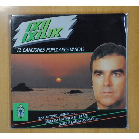 JOSE ANTONIO URDIAIN - 12 CANCIONES POPULARES VASCAS - LP