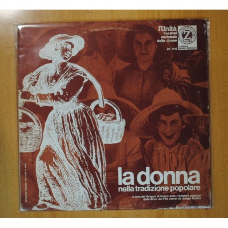 VARIOS - LA DONNA NELLA TRADIZIONE POPOLARE - LP