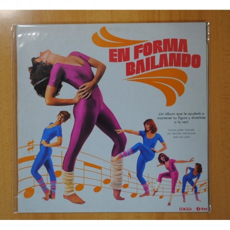 VARIOS - EN FORMA BAILANDO - CONTIENE POSTER - LP
