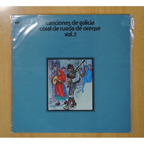 [223455] CORAL DE RUADA DE ORENSE - CANCIONES DE GALICIA VOL.2 - LP
