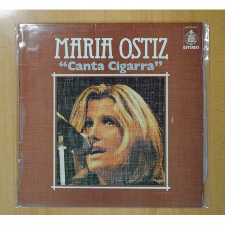 MARIA OSTIZ - CANTA CIGARRA - LP