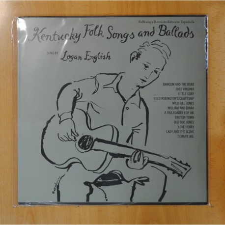 [258735] LOGAN ENGLISH - KENTUCKY FOLK SONGS AND BALLADS - LP