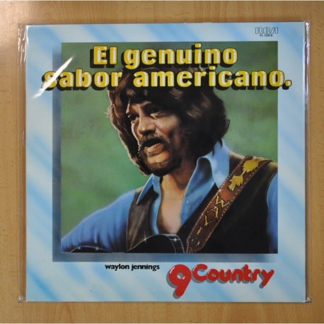 [266326] WAYLON JENNINGS - 9 COUNTRY / EL GENUINO SABOR AMERICANO - LP