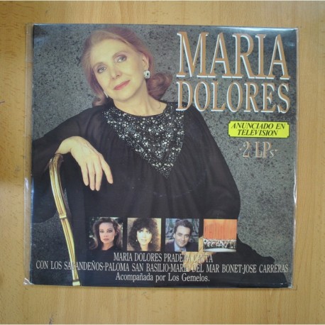 MARIA DOLORES PRADERA - MARIA DOLORES PRADERA - 2 LP