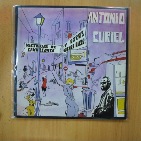 ANTONIO CURIEL - HISTORIAS DE CAMALEONES Y OTROS BICHOS RAROS - LP