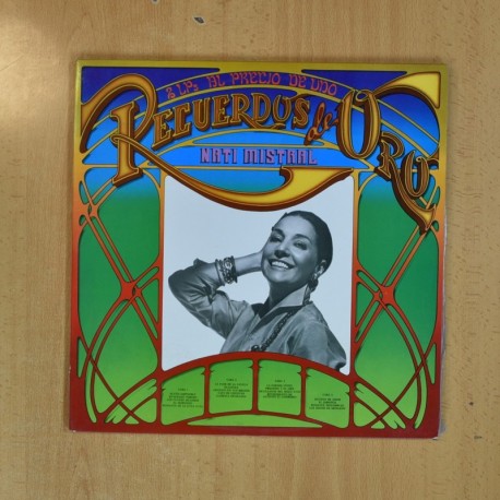 NATI MISTRAL - RECUERDOS DE ORO - GATEFOLD 2 LP