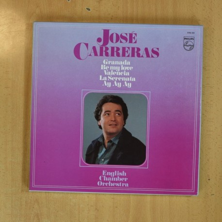 JOSE CARRERAS - ENGLISH CHAMBER ORCHESTRA - BOX 4 LP + LIBRETO
