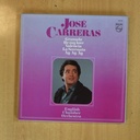 JOSE CARRERAS - ENGLISH CHAMBER ORCHESTRA - BOX 4 LP + LIBRETO