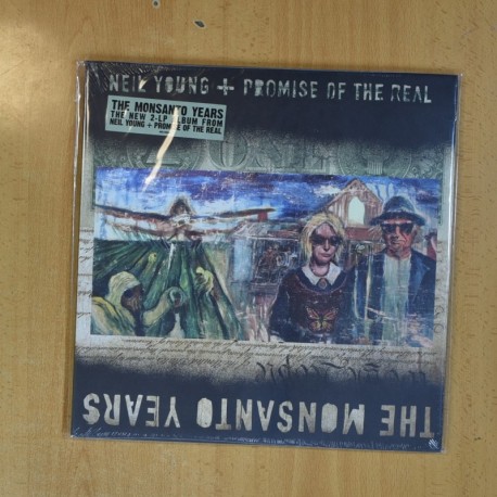 [361338] NEIL YOUNG / PROMISE OF THE REAL - THE MONSANTO YEARS - GATEFOLD 2 LP