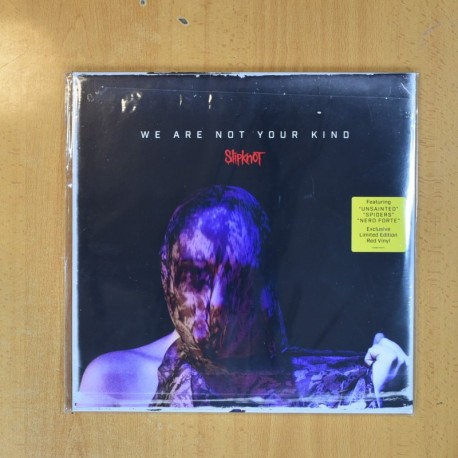 [361358] SLIPKNOT - WE ARE NOT YOUR KIND - VINILO ROJO GATEFOLD 2 LP