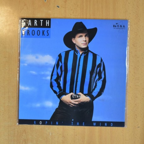 [370064] GARTH BROOKS - ROPIN THE WIND - LP
